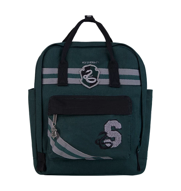 Warner Bros Slytherin Logo Backpack