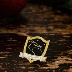 Warner Bros Hufflepuff House Crest Enamel Pin