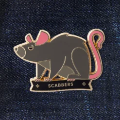 Warner Bros Scabbers Enamel Pin