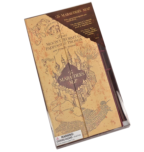 Warner Bros Marauder's Map Interactive Toy Best Sellers
