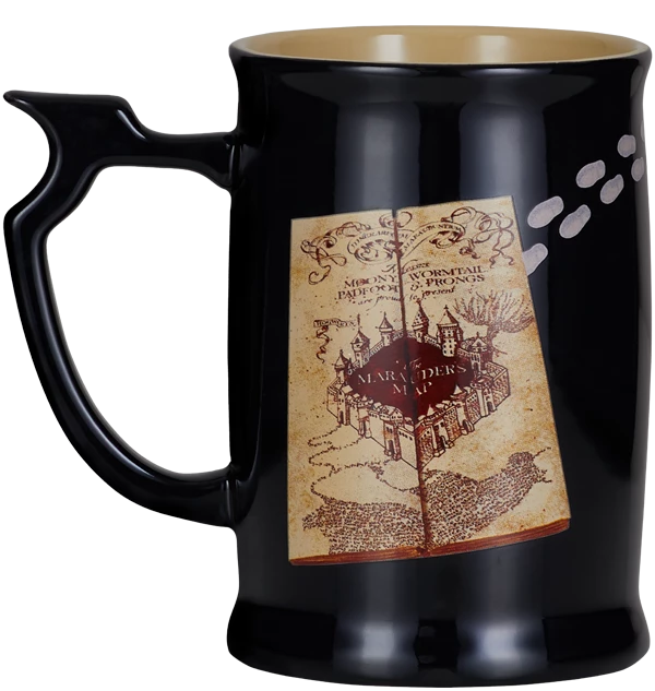 Warner Bros Marauder's Map Heat Reactive Footprint Mug Best Sellers