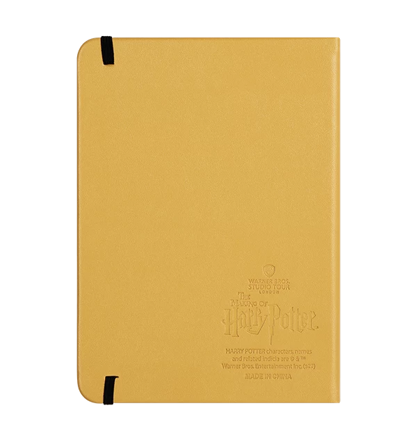 Warner Bros Personalised Hufflepuff Embossed Notebook