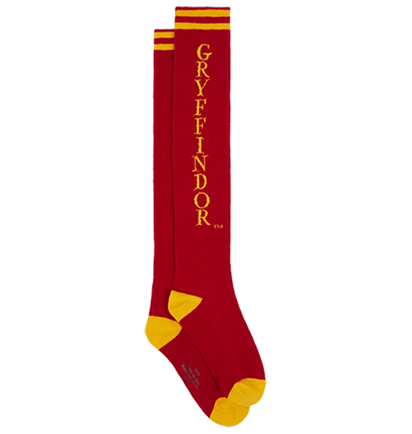 Warner Bros Best Sellers Gryffindor Knee High Socks