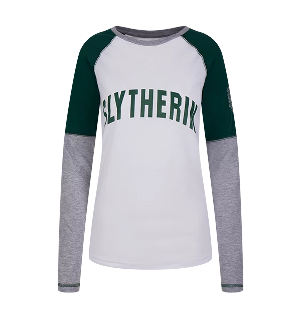 Warner Bros Slytherin Ladies Raglan Shirt
