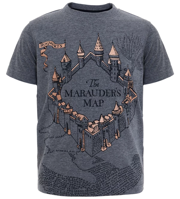 Warner Bros Kids Marauders Map T-Shirt