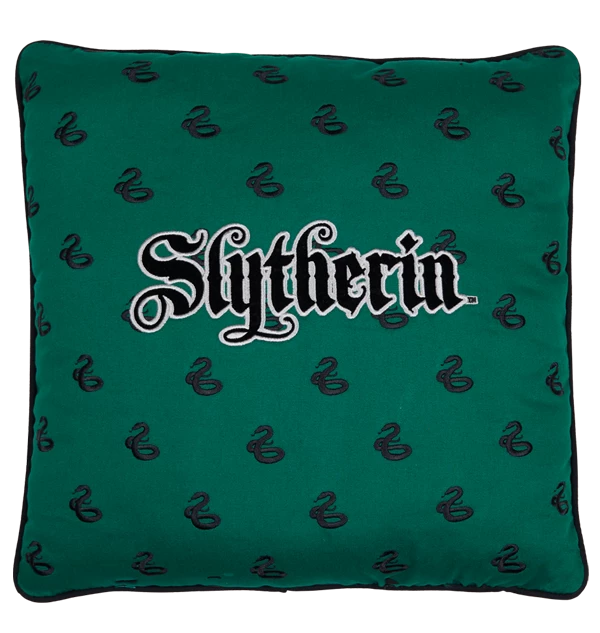 Warner Bros Slytherin House Cushion