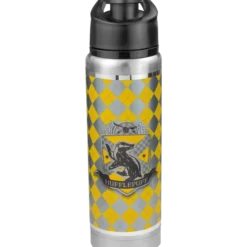 Warner Bros Hufflepuff Stainless Steel Flask