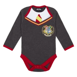 Warner Bros Best Sellers Hogwarts Long-Sleeved Baby Body Suit