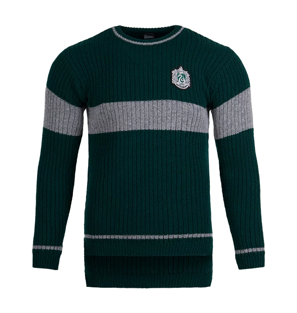 Warner Bros Best Sellers Slytherin Quidditch Knitted Adult Jumper