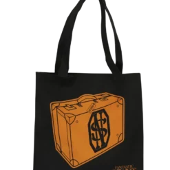 Warner Bros Best Sellers Fantastic Beasts Black Suitcase Tote Bag