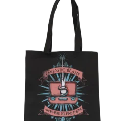 Warner Bros Best Sellers Black Suitcase And Wand Tote Bag