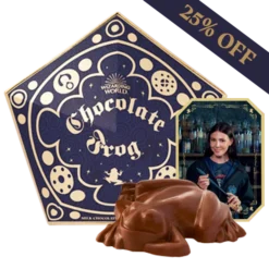 Pureprint Chocolate Frog With Personalised Wizard Card Best Sellers