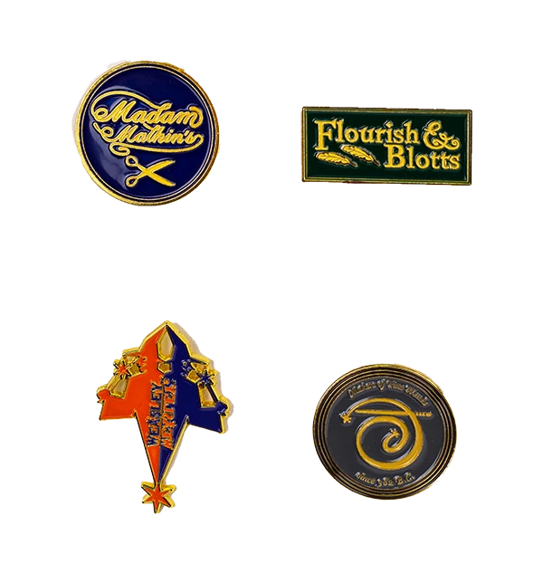 Warner Bros Best Sellers Diagon Alley Shop Sign Pins