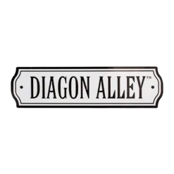 Warner Bros Diagon Alley Tin Street Sign