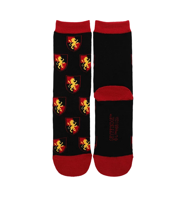 Warner Bros Gryffindor House 3-Pack Socks