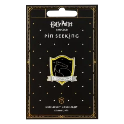 Warner Bros Hufflepuff House Crest Enamel Pin