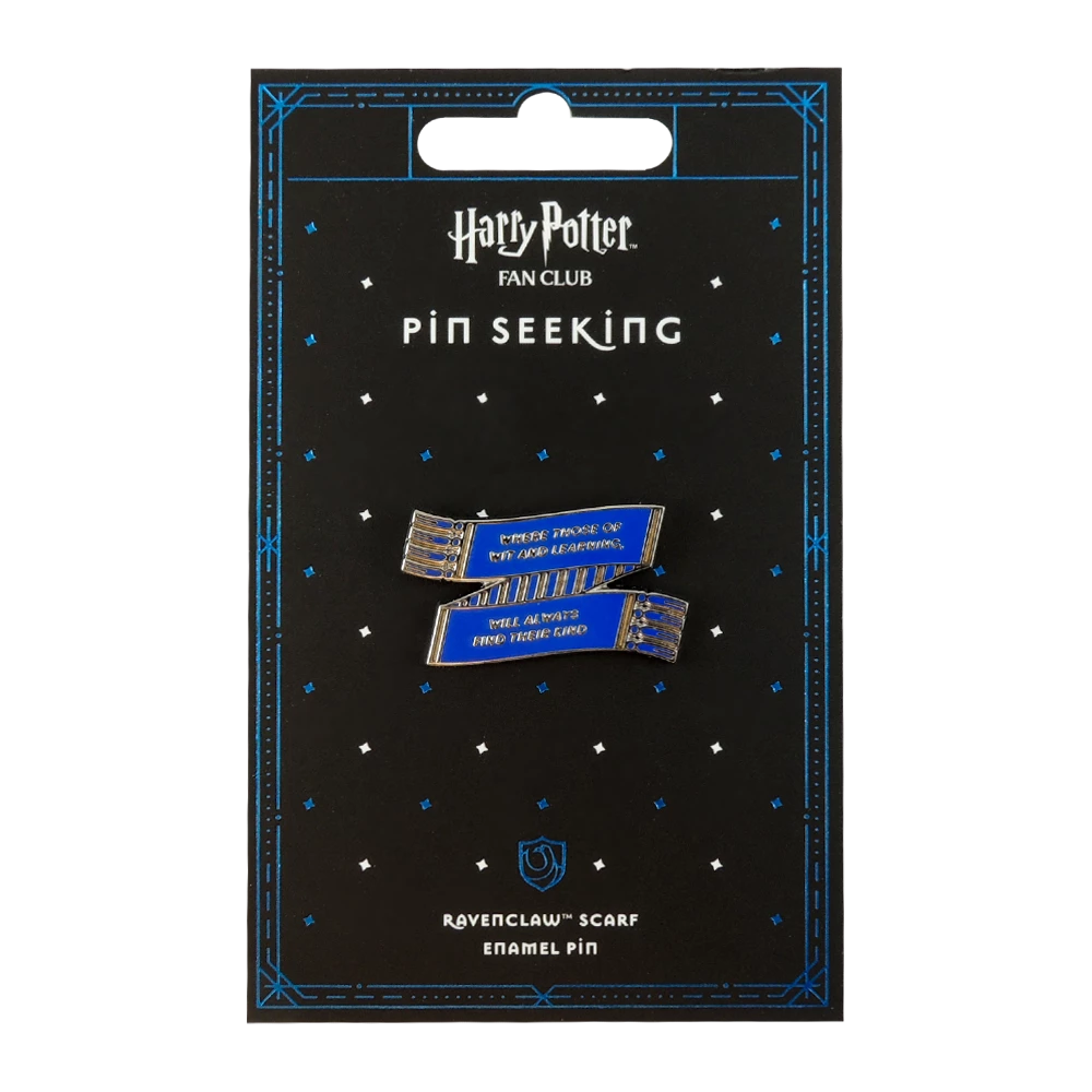 Warner Bros Ravenclaw House Scarf Enamel Pin