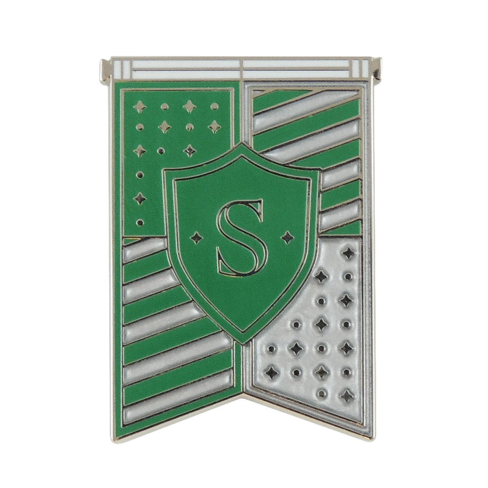 Warner Bros Slytherin House Banner Enamel Pin Best Sellers
