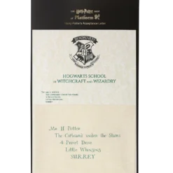 Warner Bros Exclusives Harry Potter's Hogwarts Acceptance Letter