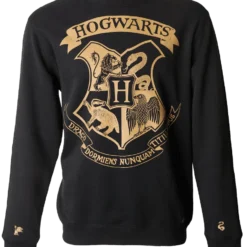 Warner Bros Hogwarts Striped Sleeve Sweatshirt