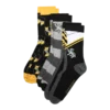 Warner Bros Hufflepuff House 3-Pack Socks