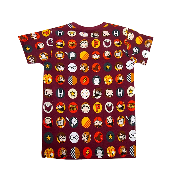 Warner Bros Kids Kawaii Harry Potter Dot T-Shirt Best Sellers