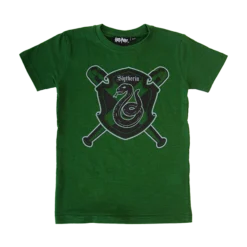 Warner Bros Youth Slytherin Quidditch Crest T-Shirt Best Sellers
