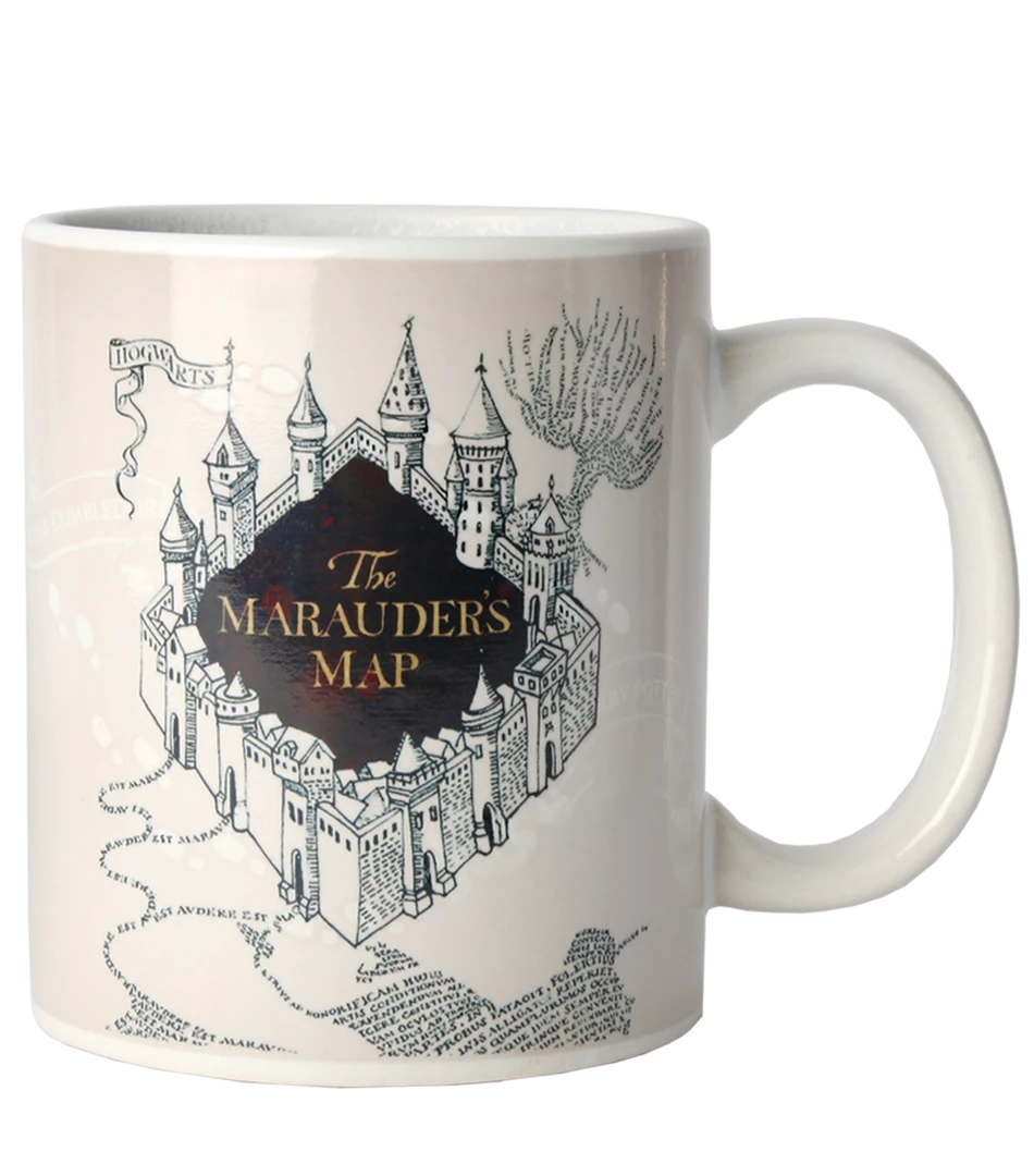 Warner Bros Marauder's Map Heat Changing Mug Best Sellers