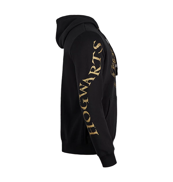 Warner Bros Hogwarts Gold Crest Hooded Jumper