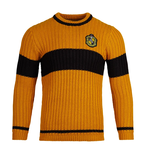 Warner Bros Best Sellers Hufflepuff Quidditch Jumper