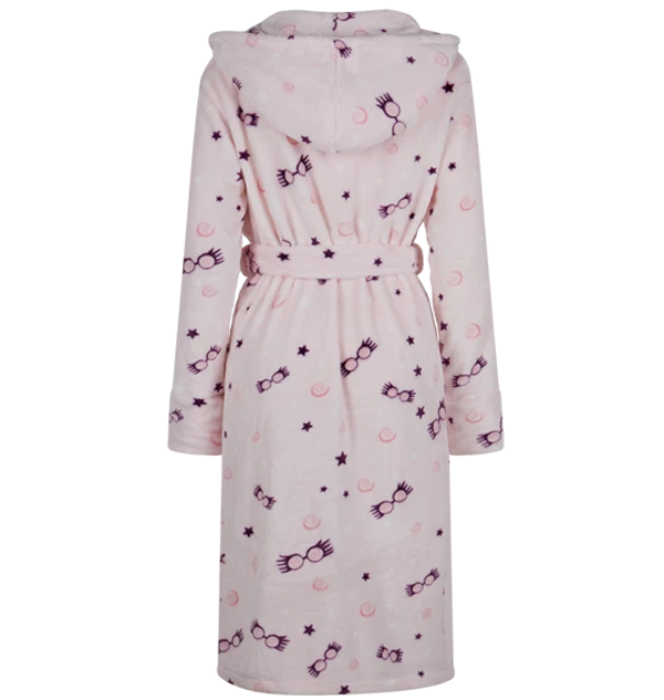 Warner Bros Best Sellers Luna Lovegood Spectrespecs Pink Bathrobe