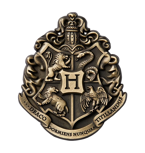 Warner Bros Hogwarts Metal Crest Magnet