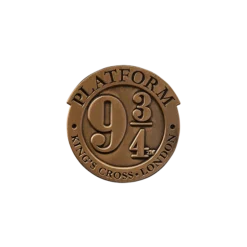 Warner Bros Best Sellers Platform 9 3/4 Pin Badge