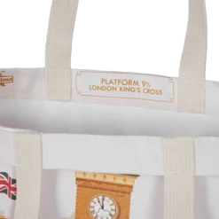 Warner Bros Platform 9¾ MinaLima Platform 9 3/4 Print Tote Bag