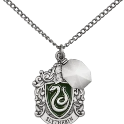 Warner Bros Slytherin House Crest Necklace