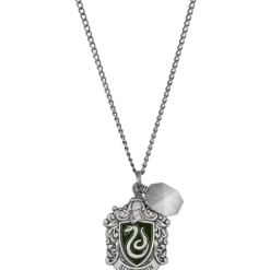Warner Bros Slytherin House Crest Necklace