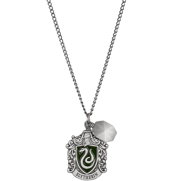 Warner Bros Slytherin House Crest Necklace