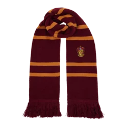 Warner Bros Gryffindor Knitted Crest Scarf