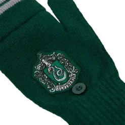 Warner Bros Best Sellers Slytherin Knitted Mitten Capped Gloves