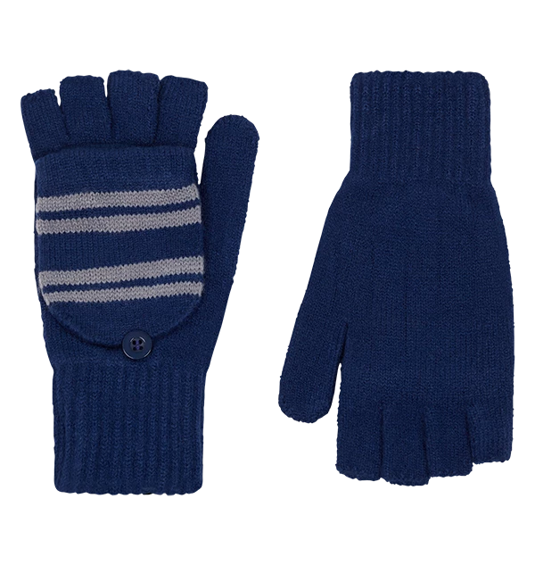 Warner Bros Ravenclaw Knitted Mitten Capped Gloves