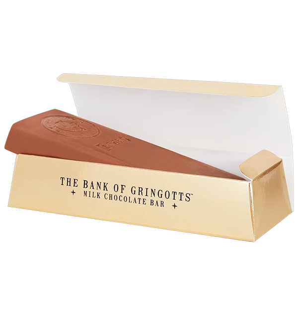 Warner Bros Milk Chocolate Gringotts Gold Bar