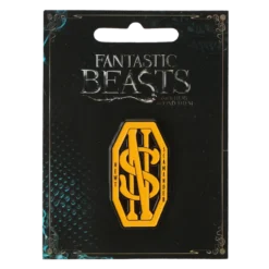Warner Bros Best Sellers Fantastic Beasts Newt Scamander Initials Pin Badge