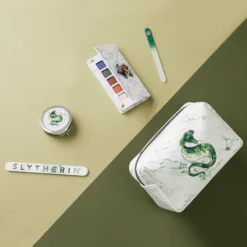 Warner Bros Slytherin Cosmetics Bag Bundle