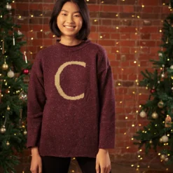 Warner Bros 'C' Weasley Knitted Jumper