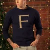 Warner Bros Weasley Knitted Jumpers 'F' Weasley Knitted Jumper