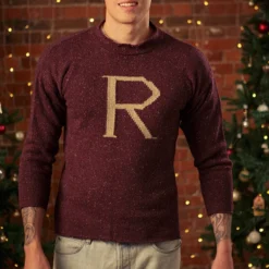 Warner Bros 'R' Weasley Knitted Jumper Best Sellers