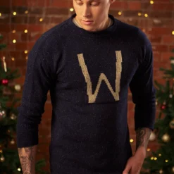 Warner Bros 'W' Weasley Knitted Jumper