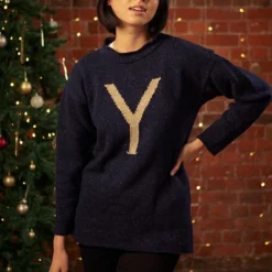 Warner Bros 'Y' Weasley Knitted Jumper