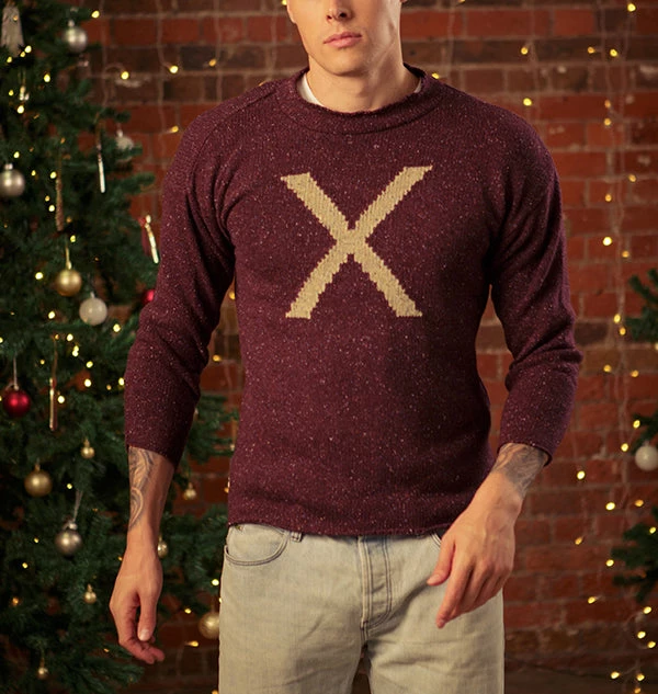 Warner Bros 'X' Weasley Knitted Jumper Weasley Knitted Jumpers