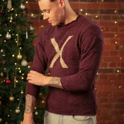 Warner Bros 'X' Weasley Knitted Jumper Weasley Knitted Jumpers